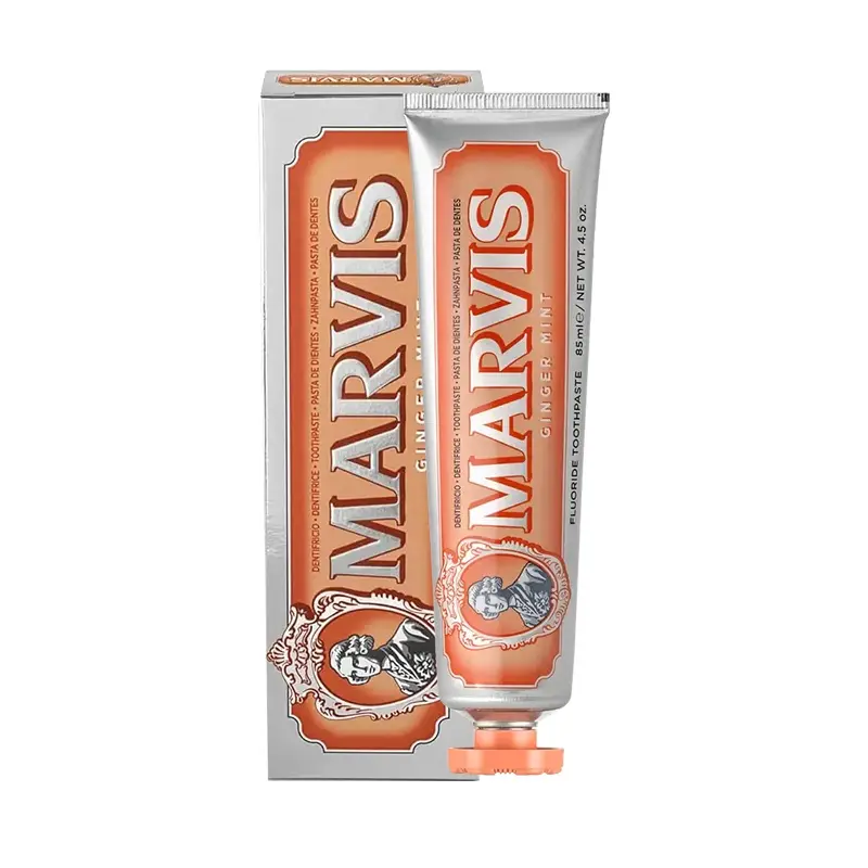 خمیر دندان مارویس مدل Ginger Mint حجم 85 میلی لیتر خمیر دندان مارویس مدل Ginger Mint حجم 85 میلی لیتر