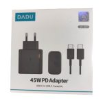 شارژر دیواری 45 وات دادو DADU مدل DC-081 به همراه کابل تبدیل USB-C