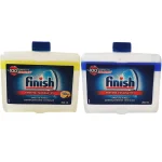 مایع جرم گیر ماشین ظرفشویی فینیش Finish مدل لیمویی و کلاسیک کتابی حجم 500 میلی لیتر