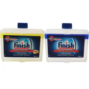 مایع جرم گیر ماشین ظرفشویی فینیش Finish مدل لیمویی و کلاسیک کتابی حجم 500 میلی لیتر