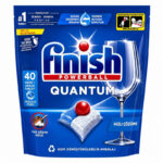 قرص ماشین ظرفشویی فینیش Finish مدل Quantum Hepsi 1 Arada بسته 40 عددی