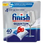 قرص ماشین ظرفشویی فینیش Finish مدل Quantum Hepsi 1 Arada بسته 40 عددی