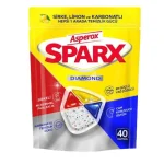 قرص ماشین ظرفشویی اسپروکس Asperox مدل Sparx Diamond بسته 40عددی