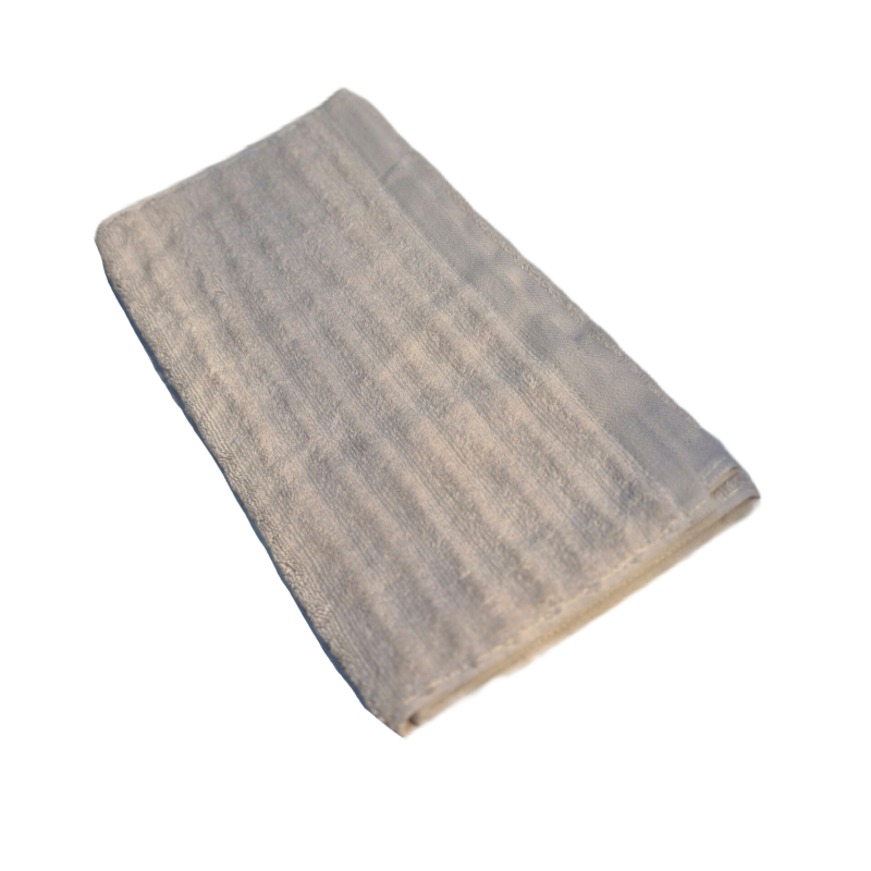 atisan-hand-towel-cream-colored-shutter حوله دستی آتیسان مدل کرکره ای سایز 40x80 سانتی متر رنگ کرم - Image 1