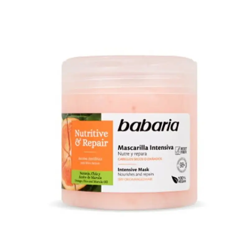 ماسک مو ترمیم کننده باباریا Babaria حجم 400 میل ماسک مو ترمیم کننده باباریا Babaria حجم 400 میل