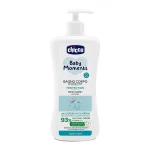 شامپو بدن چیکو مدل Baby Moments Protection حجم 200 میلی لیتر، حاوی 93% مواد طبیعی