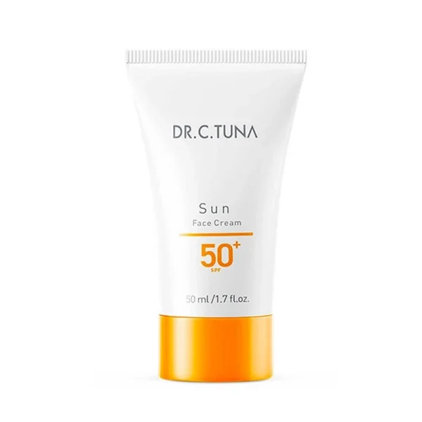 کرم ضد آفتاب دکتر سی تونا فارماسی Dr.c.tuna farmasi با spf+50 حجم 50میل