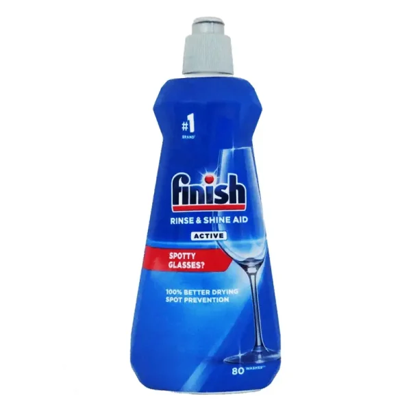 جلادهنده ماشین ظرفشویی فینیش Finishحجم400 میل مدل Rinse & Shine Aid
