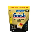 قرص ماشین ظرفشویی فینیش Finish مدل Ultimate Plus لیمو بسته 45 عددی