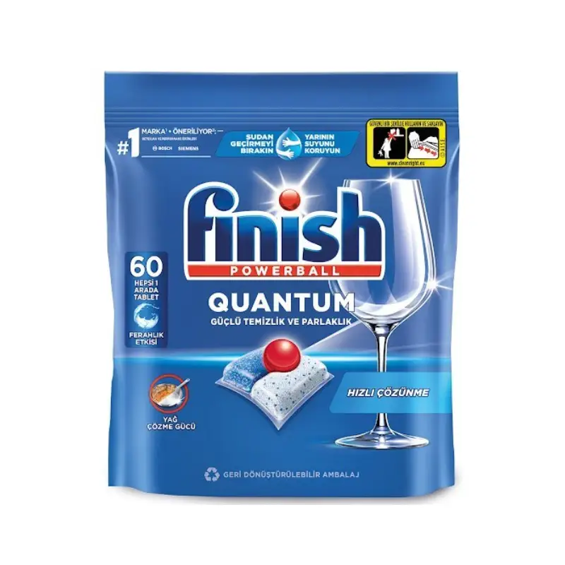 قرص ماشین ظرفشویی فینیشFinish مدل کوانتوم Quantum بسته 60عددی قرص ماشین ظرفشویی فینیشFinish مدل کوانتوم Quantum بسته 60عددی