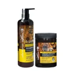 شامپو و ماسک مو لایتنس Lightness حاوی روغن آرگان بدون سولفات اورجینال