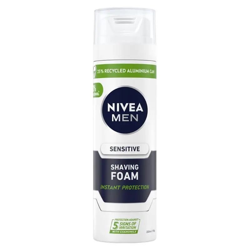 فوم اصلاح نیوآ Nivea مدل S5 حجم 200 میلی لیتر فوم اصلاح نیوآ Nivea مدل S5 حجم 200 میلی لیتر