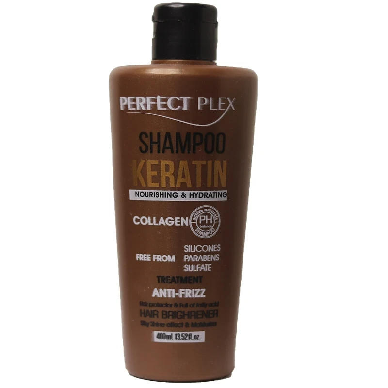 perfect-plex-hair-shampoo-keratin-400-ml شامپو مو پرفکت پاکس Perfect Plex حاوی کراتین حجم 400 میل - Image 1