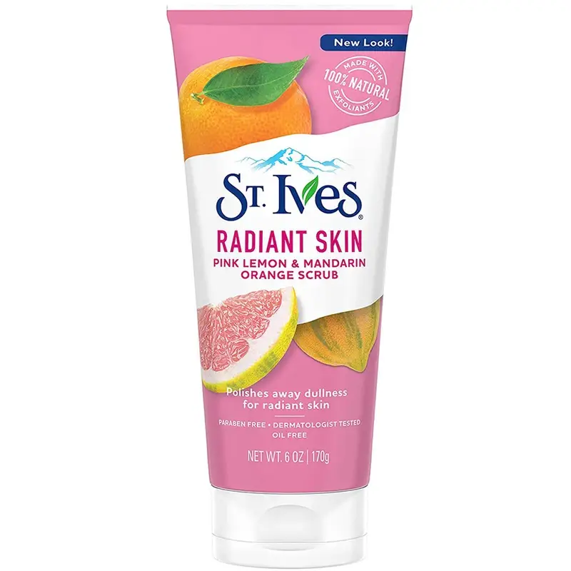 اسکراب لایه بردار پوست اس تی.ایوزSt Ives مدل Radiant Skin حجم 170 میلی لیتر اسکراب لایه بردار پوست اس تی.ایوزSt Ives مدل Radiant Skin حجم 170 میلی لیتر