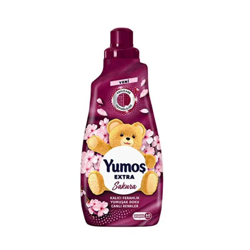 نرم کننده لباس یوموشYumosمدل Extra Sakura حجم1440میل نرم کننده لباس یوموشYumosمدل Extra Sakura حجم1440میل