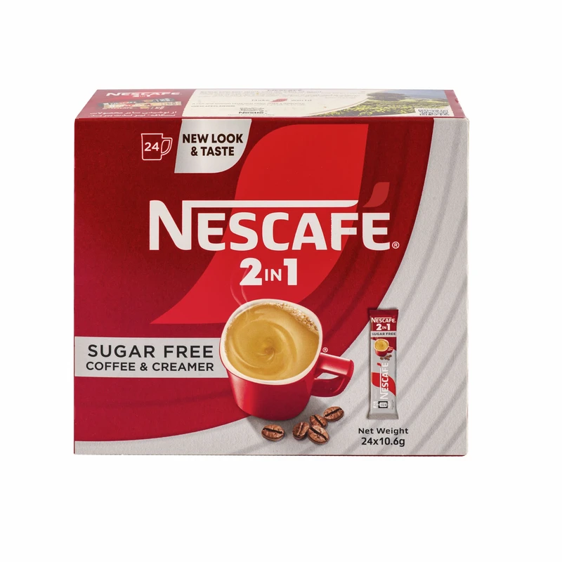 nescafe-classic-coffeemix-2x1-24-pieces کافی میکس کلاسیک نسکافه فوری مدل 2x1 بسته 24 عددی - بدون شکر