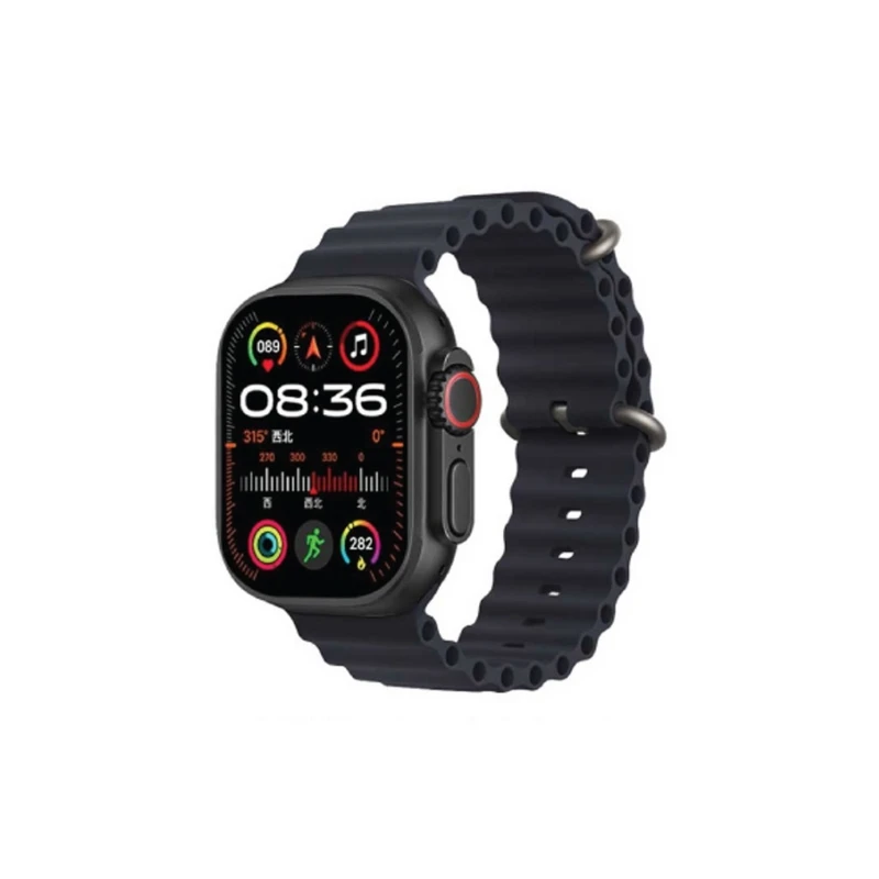 ultra2-smartwatch-zt-max60-silicone-straps ساعت هوشمند Ultra 2 مدل ZT-MAX60 به همراه 7 بند سیلیکونی - Image 1