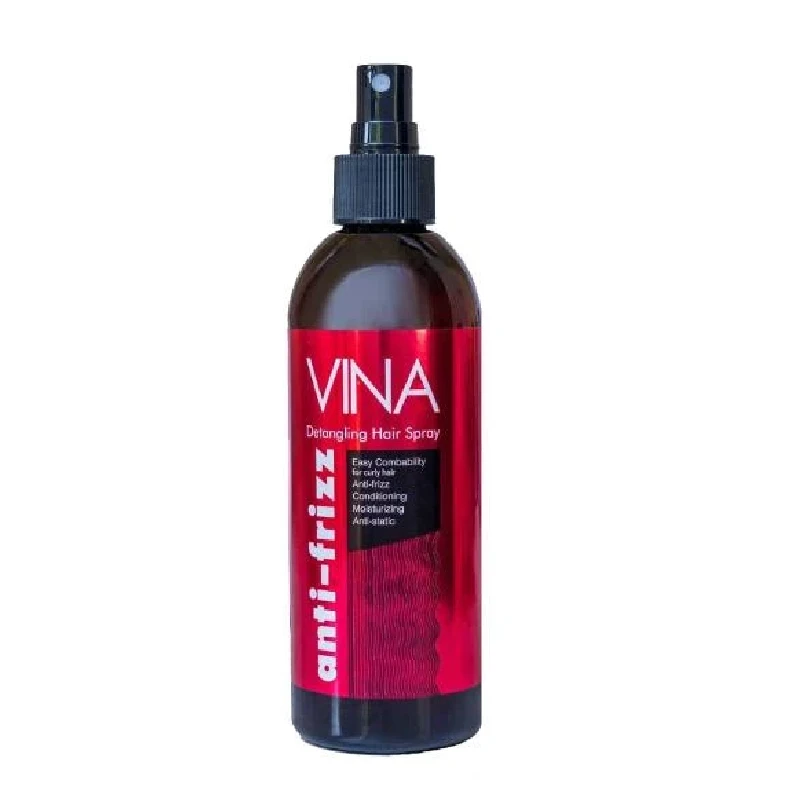vina-vina-hair-spray-knot-detangler-250 (1) اسپری مو وینا vina مدل گره بازکن حجم 250 میل - Image 1