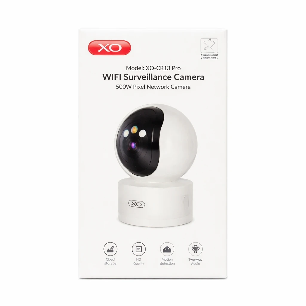 camera-wifi-recorder-xo دوربین هوشمند ایکس او XO مدل XO-CR13 Pro - Image 1