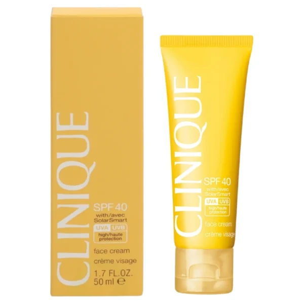 کرم ضد آفتاب ضد چروک کلینیک Clinique مدل Solar Smart SPF 40 حجم 50 میل