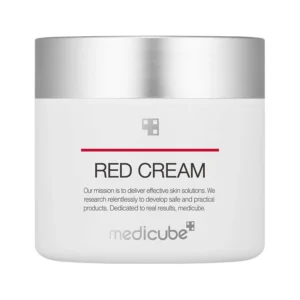 کرم ضد جوش و تسکین دهنده مدی کیوب Medicube مدل Red Cream کاسه ای حجم 50 میل