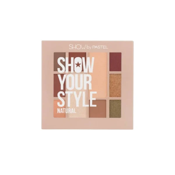 پالت سایه چشم 10 رنگ پاستل pastel مدل Natural