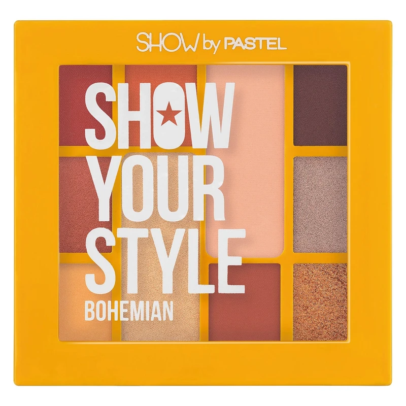 پالت سایه 10 رنگ پاستل pastel مدل Bohemian پالت سایه 10 رنگ پاستل pastel مدل Bohemian