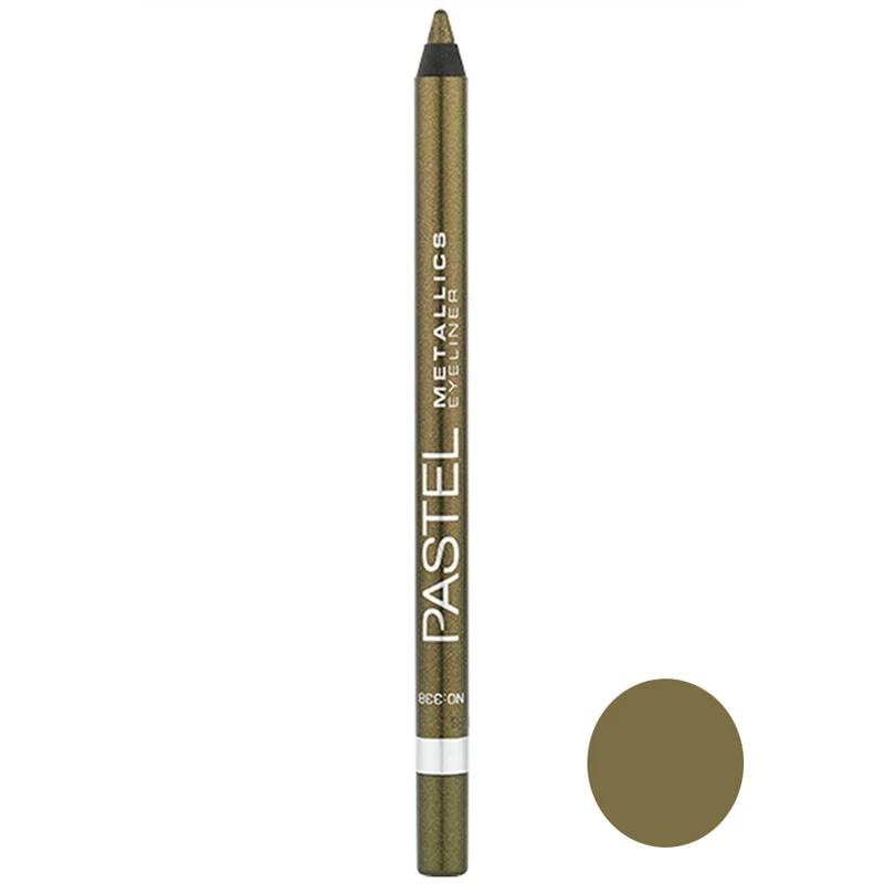 pastel-eye-pencil-metallics-no-338-img3 مداد چشم پاستل Pastel مدل Metallics شماره 338 - Image 1