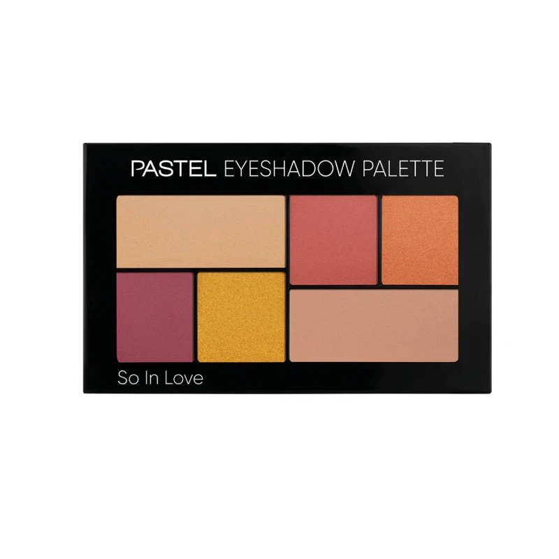 pastel-eyeshadow-palette-so-love-number-206 پالت سایه چشم پاستل Pastel مدل So in Love شماره 206 6 رنگ - Image 1
