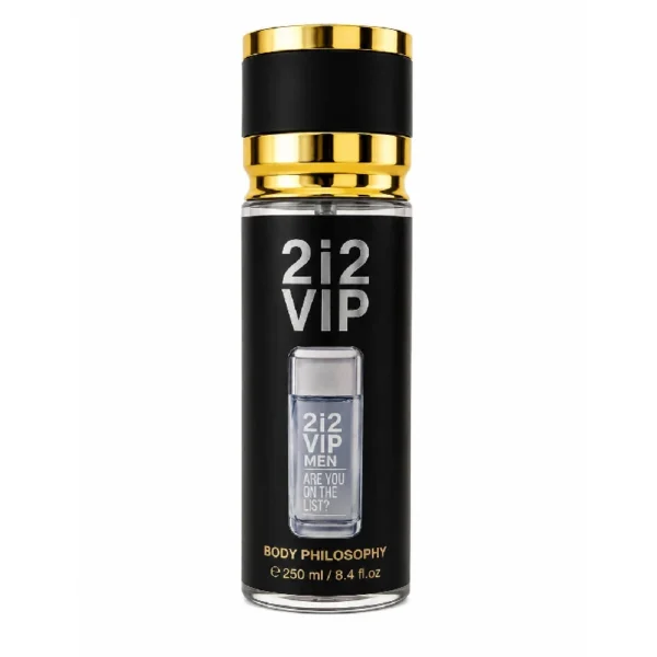 بادی اسپلش 212 مدل VIP حجم 250 میلی لیتر