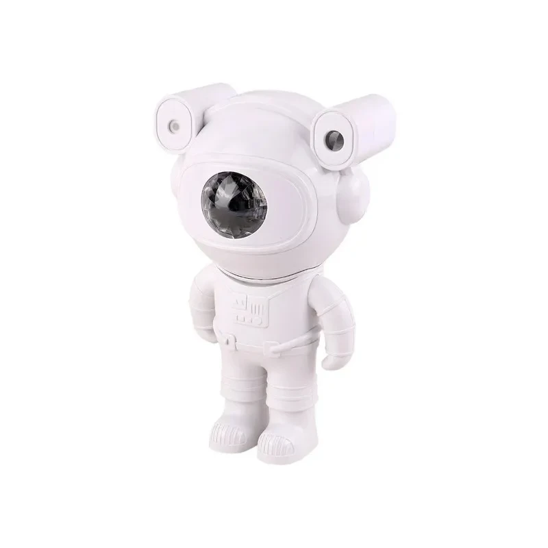 astronaut-projector-and-speaker-decorative-lamp چراغ خواب و پروژکتور کهکشانی مدل فضانورد اسپیکر دار - Image 1