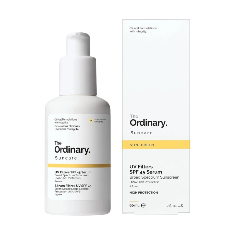 60ordinary-sunscreen-serum-uv-filters-spf45 سرم ضد آفتاب اوردینری Ordinary مدل Serum UV Filters SPF45 مناسب انواع پوست حجم 60 میلی لیتر - Image 1