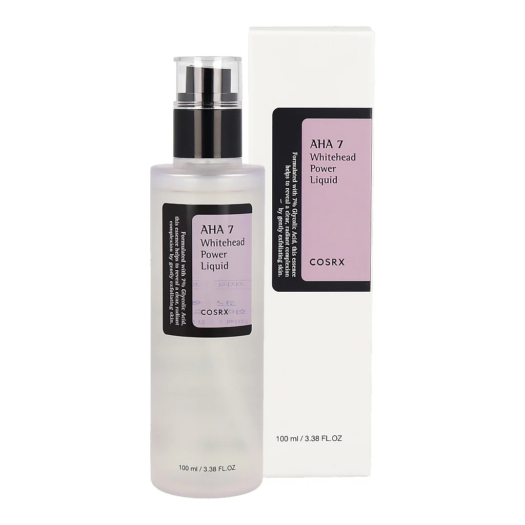 cosrx-aha-7-whitehead-power-liquid اسنس ضد جوش سر سفید کوزارکس Cosrx مدل AHA 7 Whitehead Power Liquid حجم 100 میل - Image 1