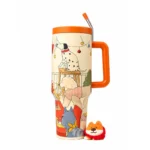 تراول ماگ استنلی Stanley مدل Tumbler طرح Puppy Party گنجایش 1180 میلی لیتر
