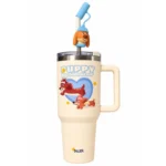تراول ماگ طرح استنلی Stanley مدل Tumbler طرح Puppy گنجایش 1180 میلی لیتر